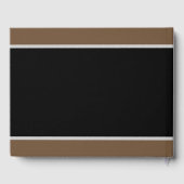 Elegant en eenvoudige condoleances uit het Guestbo Gastenboek (Achterkant)