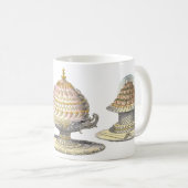 Elegant en Fancy  Franse bakkerijkoeken Koffiemok (Voorkant rechts)