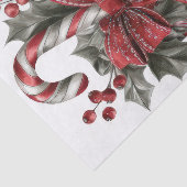 Elegant en Festive Kerstmis Tissuepapier (Detail)