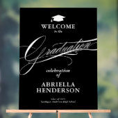 Elegant en formeel script Afstuderen Acryl Bord (Neutraal)