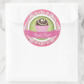 Elegant en Fun Bakery Box Stickers (Tas)