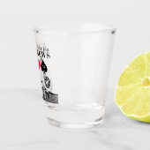 Elegant en Fun Las Vegas Wedding Shot Glas (Rechts)