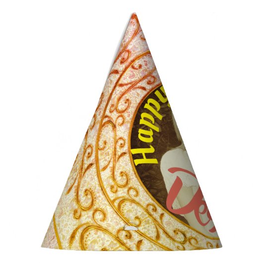 Elegant en Fun Scroll Photo Insert Party Pet Feesthoedjes (Links)