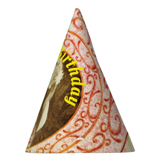 Elegant en Fun Scroll Photo Insert Party Pet  Feesthoedjes (Rechts)