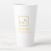 Elegant en Inspirerend HWT Gold Collectie Latte Mok (Voorkant)