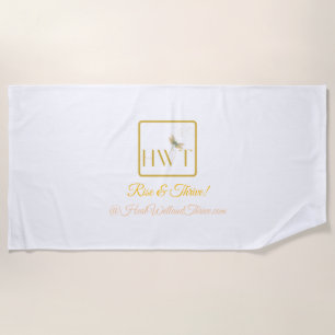 Elegant en Inspirerend HWT Gold Collectie Strandlaken