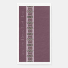 Elegant en inspirerend Paars Servet