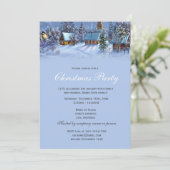Elegant en klassiek kerstfeest kaart (Staand voorkant)