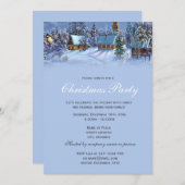 Elegant en klassiek kerstfeest kaart (Voorkant / Achterkant)