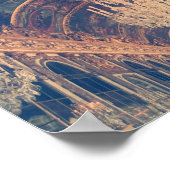 Elegant en kroonluchter poster (Hoek)