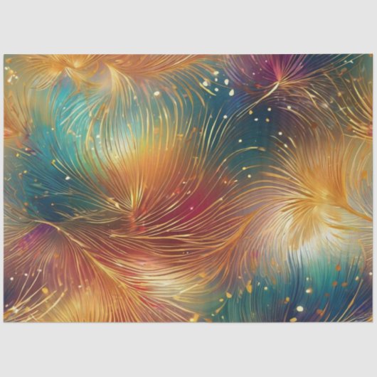 Elegant en lichtgevend design tissuepapier (Voorkant)