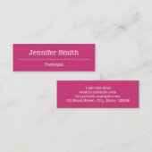 Elegant en minimaal paralegaal Visitekaartje (Voorkant / Achterkant)