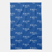 Elegant en minimalistisch Herfst thema | Herfst Vi Theedoek (Verticaal)