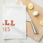 Elegant en minimalistisch Herfst thema | Herfst Vi Theedoek (Quarter Fold)