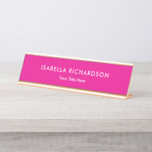 Elegant en minimalistisch magenta