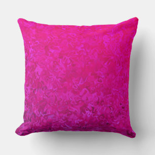 Elegant en modern fuschia roze abstract patroon kussen
