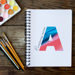 Elegant en modern letter A Planner