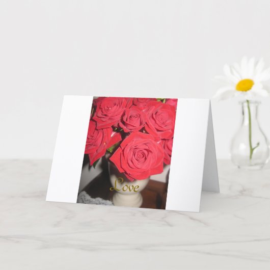 Elegant en modern, liefde Kaart (Kleine Plant)