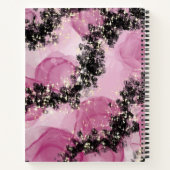Elegant en modern Roze boekomslag Notitieboek (Achterkant)