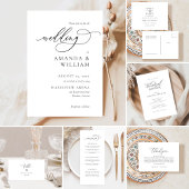 Elegant en modern Save the Date Post Kaart