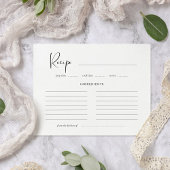 Elegant en modern zwart-wit recept