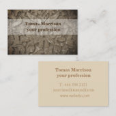 Elegant en origineel visitekaartontwerp visitekaartje (Voorkant / Achterkant)