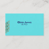 Elegant en professioneel visitekaartje (Achterkant)