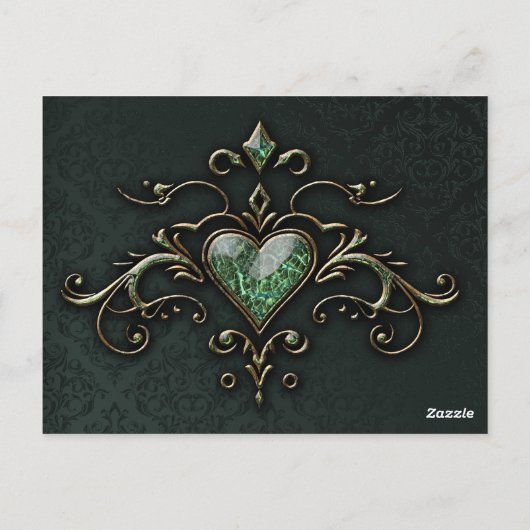 Elegant en romantisch  design. briefkaart (Achterkant)