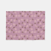 Elegant en schattig roos gouden anananaspatroon fleece deken (Voorkant (Horizontaal))