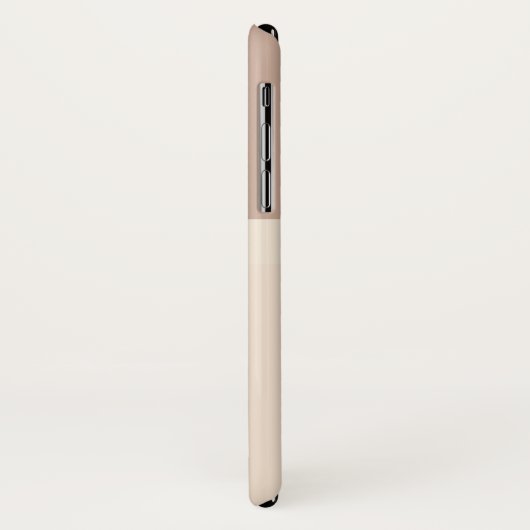 Elegant en stijlvol roos goudbruin Case-Mate iPhone case (Achterkant/links)