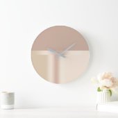 Elegant en stijlvol roos goudbruin grote klok (Huis)