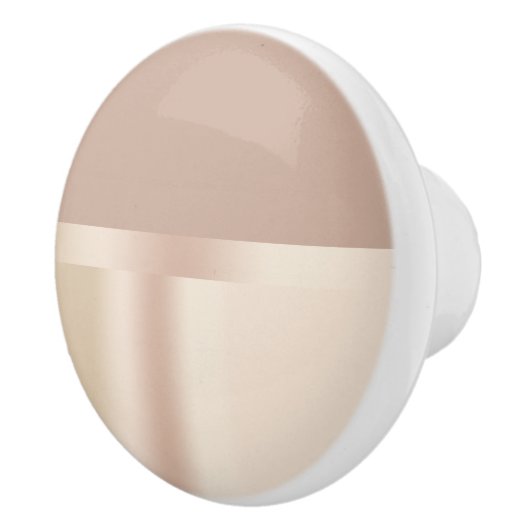 Elegant en stijlvol roos goudbruin keramische knop (Rechts)