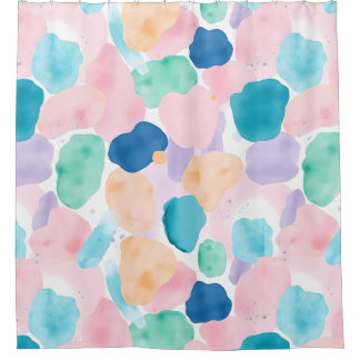 Elegant en subtiel Abstract douchegordijn