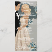 Elegant en tijdloos bruiloft uitnodiging ontwerp (Voorkant)