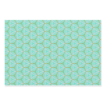 Elegant en Trendy Aquamarijn Blauw en Goud