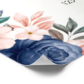 Elegant en Trendy Classic Wedding Poster (Hoek)