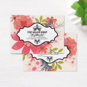 Elegant- en Vetflessencadeaubon Visitekaartje (Bureau)