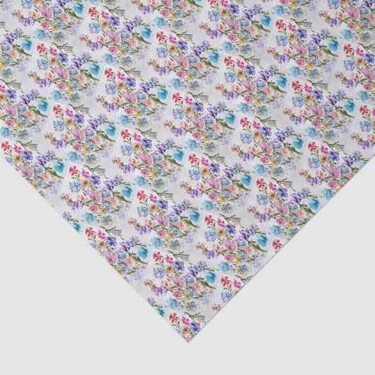 ELEGANT EN WHIMSICAL FLORAL PATTERN TISSUEPAPIER (Detail)