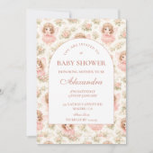 Elegant Enchanted Fairy Baby Shower Kaart (Voorkant)