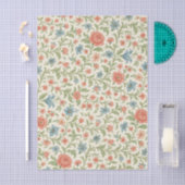 Elegant Engels Shabby Chic Floral Art Pattern Tissuepapier (Craft)