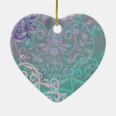 Elegant English Speelgoed Spaniel Keramisch Ornament (Achterkant)