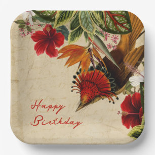 Elegant Ephemera Happy Birthday Papieren Bordje