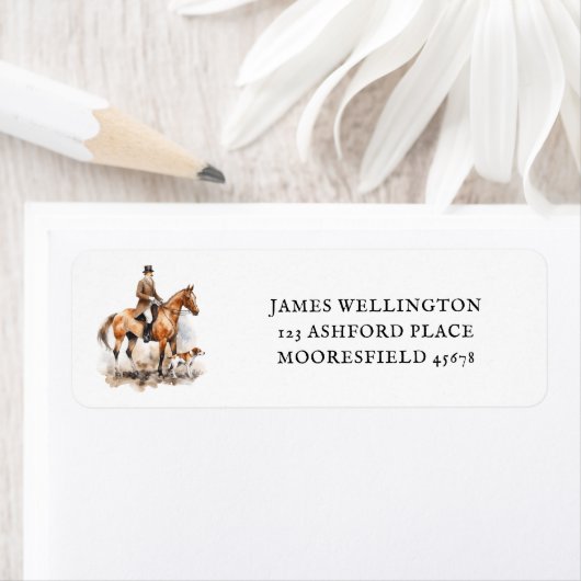 Elegant Equestrian British Hunter Horse Etiket (Insitu)