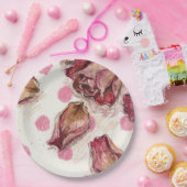 Elegant Equestrian Rose  Papieren Bordje (Feest)