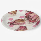 Elegant Equestrian Rose  Papieren Bordje (Gekanteld)