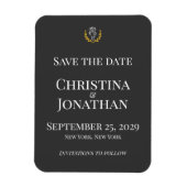 Elegant Equestrian Save the Date Magnet Magneet (Verticaal)