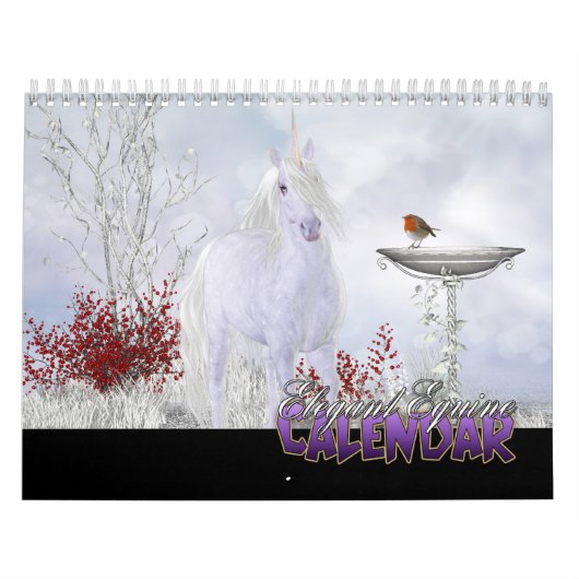 Elegant Equine 2014-kalender Kalender (Hoes)