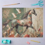 Elegant Equine, Horse, Decoupage, Tissue Paper Tissuepapier (Craft)