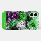 Elegant Essence Green Case-Mate iPhone Case (Achterkant (horizontaal))