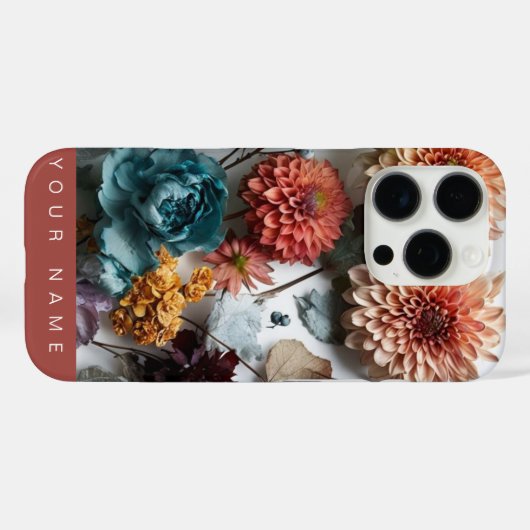 Elegant Essence Peach Case-Mate iPhone Case (Achterkant (horizontaal))